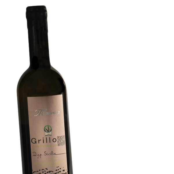 vino biologico Grillo Sicilia - Mannirà Bio